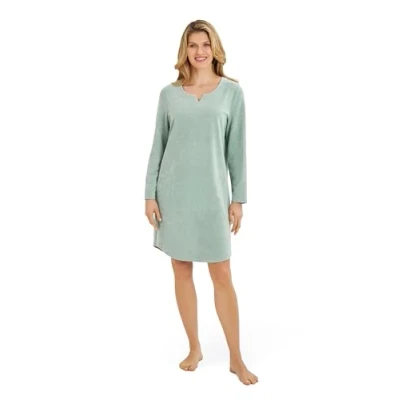 Abbildung von Rösch Hauskleid aus Frottee in Mintgrün Baumwolle/Polyester 1243679 38 16828