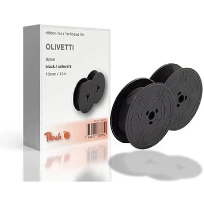 Abbildung von Peach Farbband ersetzt Olivetti, schwarz, Nylon, 13mm/10m, Ribbon Gr1