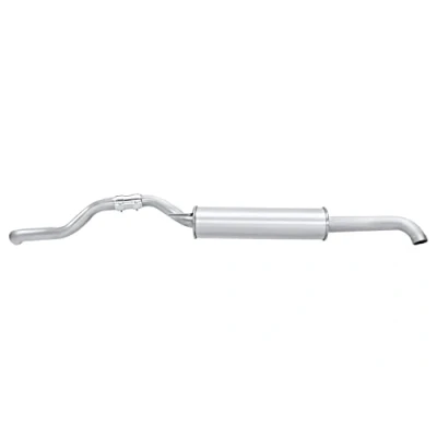 Abbildung von HELLA 8LD 366 035 241 Endschalldämpfer hinten mit Anbauteilen SEAT: Cordoba I Limousine, Vario