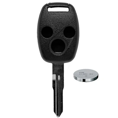 Abbildung von Auto Schlüssel Funk Fernbedienung 1x Gehäuse 3 Tasten + Rohling CR1616 Batterie für Honda