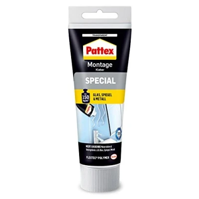 Abbildung von Pattex Klebstoff Montagekleber Special Transparent Tube 80 g