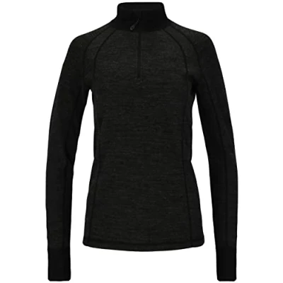 Abbildung von Whistler Langarmshirt, Damen, Größe: 36, Dark grey melange
