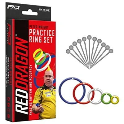 Abbildung von RED DRAGON Peter Wright Snakebite Exklusive &amp; Offizielle Dart Trainingsringe