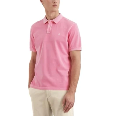Abbildung von Marc O&#039;Polo Short Sleeve Slits AT HEM Poloshirt, Herren, Größe: 3XL, Scandi rose