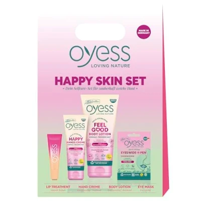 Abbildung von OYESS loving nature Geschenk Set, Happy Skin 4er Set pink