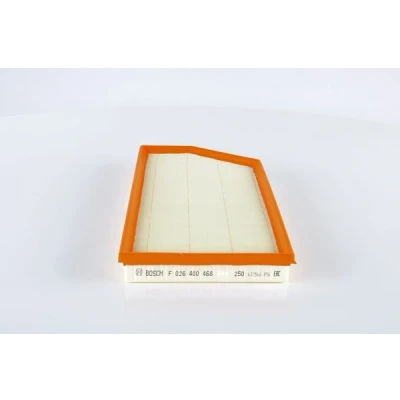 Abbildung von BOSCH F 026 400 468 Luftfilter 42,3 200,1 409,9 Filtereinsatz MERCEDES BENZ: GLC Coupe, GLE, C Klasse Limousine