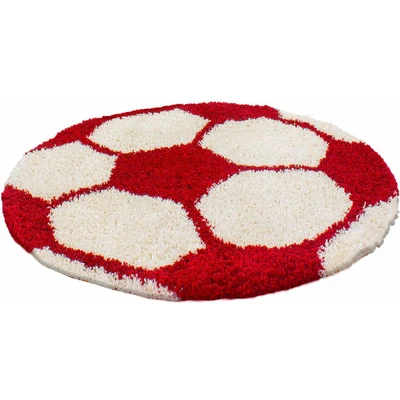 Abbildung von Ayyildiz Teppiche Kinderteppich &quot;Fun 6001&quot;, rund, Fußball Design