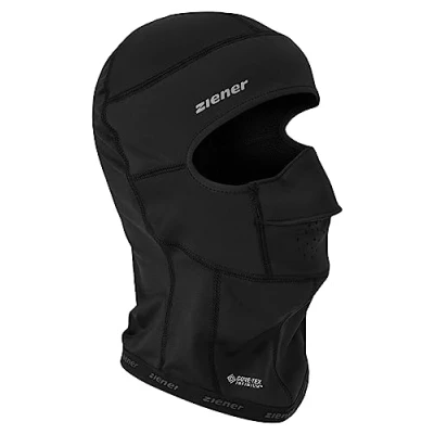 Abbildung von Ziener Kinder IQUITO GTX INF Junior underhelmet mask Skihelm gesichtsmaske Warm Elastisch Soft shell, black, XS