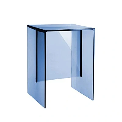 Abbildung von Kartell Max Beam Hocker, Plastik, blau, 27 x 47 33 cm