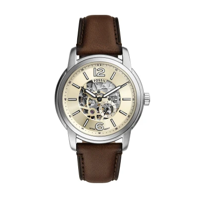 Abbildung von Fossil Tradiitional Heritage Uhr, Herren, Größe: One Size, Brown