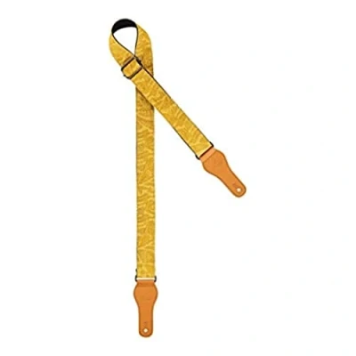 Abbildung von Ortega Guitars Ukulele Gurt Verstellbar Spring Series Baumwolle, Gelb (OCS 330U)