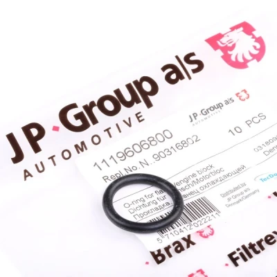 Abbildung von JP GROUP 1119606800 Dichtung, Kühlmittelflansch VOLKSWAGEN: Transporter 4 Kastenwagen, GOLF 1 Cabriolet, 1, AUDI: A2, A3 Schrägheck, TT Roadster