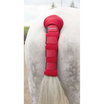 Abbildung von Shires Schweifschoner Padded Rot