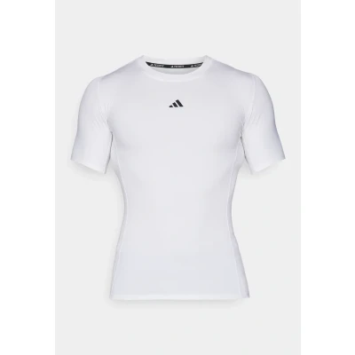 Abbildung von adidas Performance Techfit Sport Tshirt, Herren, Größe: Large, White