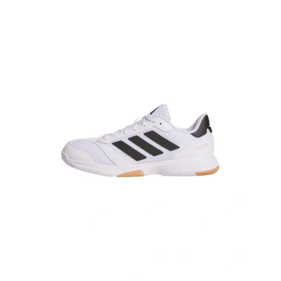 Abbildung von adidas Performance Ligra 8 Indoor Handballschuh cloud white core black white, Damen, Größe: 36, Schuhe