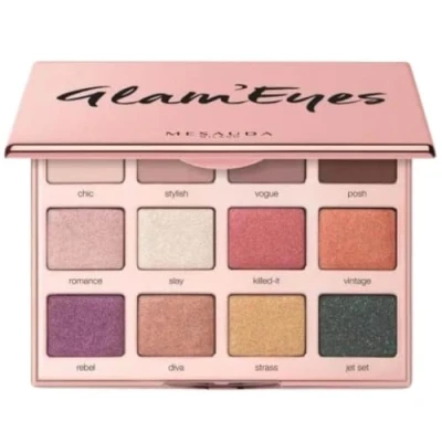 Abbildung von Mesauda Milano Glam&#039;Eyes Lidschatten Palette, 21 ml