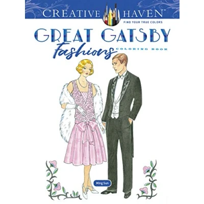 Abbildung von Creative Haven the Great Gatsby Fashions Coloring Book (Creative Books)
