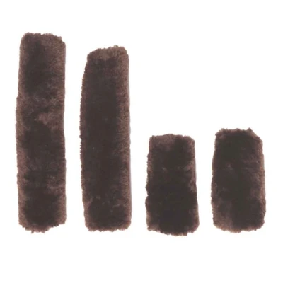 Abbildung von Kentucky Halfterschutz Sheepskin Braun 4st