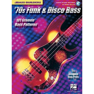 Abbildung von Bass Builders 70S Funk &amp; Disco Bk/Cd: Noten, CD für Gitarre: 101 Groovin&#039; Patterns