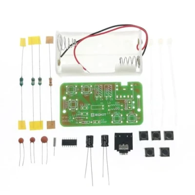 Abbildung von Hsdubygr Einstellbares 76 108 MHz FM Stereo Radio Empfängermodul, DIY Kit, Kabelloser Empfänger, Elektronikproduktion