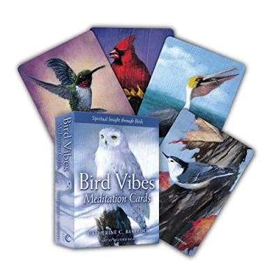 Abbildung von Bird Vibes Meditation Cards: Spiritual Insight Through Birds (A 54 Card Deck and Guidebook)