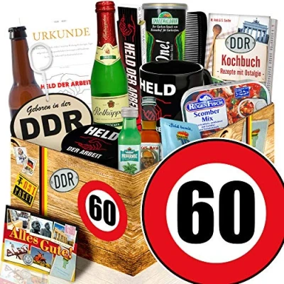 Abbildung von Männer Paket DDR/Geburtstag 60 / Geschenk für Opa/Männerset DDR