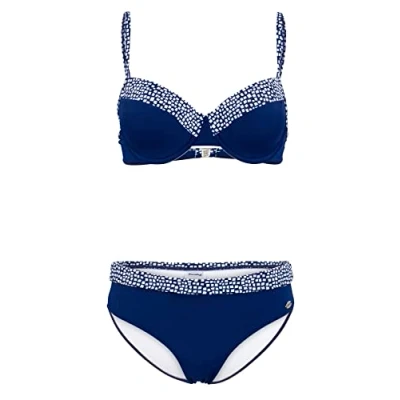 Abbildung von fashy Damen Bustier Bikini aus recyceltem Material, marine