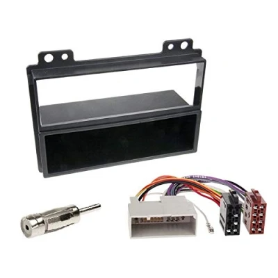 Abbildung von 1 Din Radio Einbauset Blende Radioanschlusskabel Antennenadapter für Ford Fusion (JU2) 2002 2005