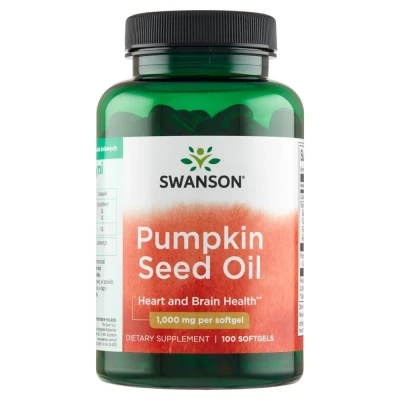 Abbildung von Pumpkin Seed Oil 1,000 mg 100 Sgels Swanson (2)