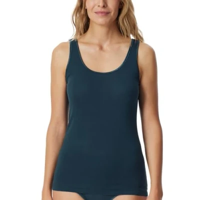 Abbildung von Schiesser Unterhemd/shirt, Damen, Größe: 36, Dunkelblau