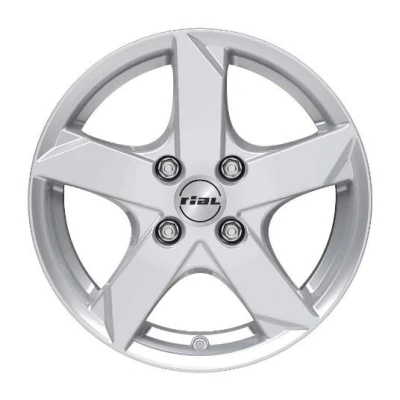 Abbildung von RIAL 4 loch 14Zoll 100mm Alufelge Kodiak Polarsilber KK55435V31 0 Felge
