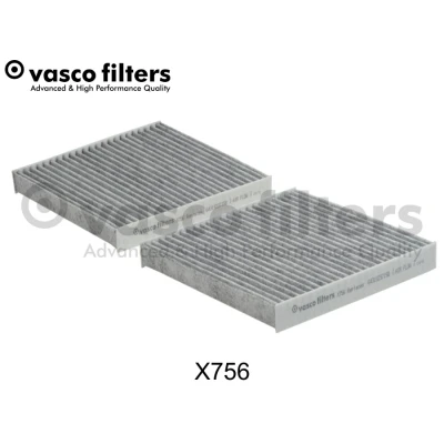 Abbildung von DAVID VASCO X756 Innenraumfilter Aktivkohlefilter 189 188 25 BMW: X4, X3