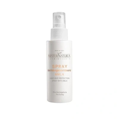 Abbildung von Maternatura, Hitzeschutzspray für Haare mit Amla, Styling vor dem Föhnen, schützt die Hitze von Föhn und Glätteisen, Bio, Made in Italy 150 ml