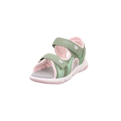 Abbildung von Superfit Pebbles Sandale, Hellgrün/Rosa 7500, 34 EU