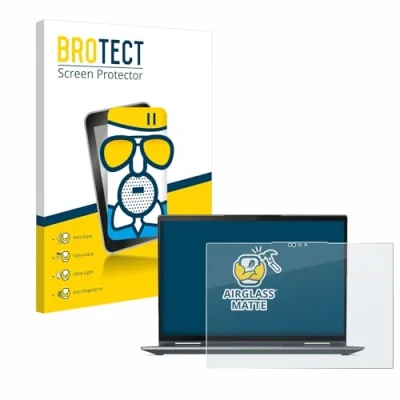 Abbildung von BROTECT Entspiegelungs Schutzglas für Lenovo ThinkPad X1 Yoga (7. Gen.) Schutz Folie Panzerfolie Glas Matt [Extrem Kratzfest 9H, Anti Reflex]