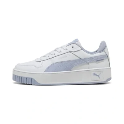 Abbildung von Puma Carina Street JR Unisex Sneaker low für Kinder, Größe: 37.5, White/cool weather Schuhe
