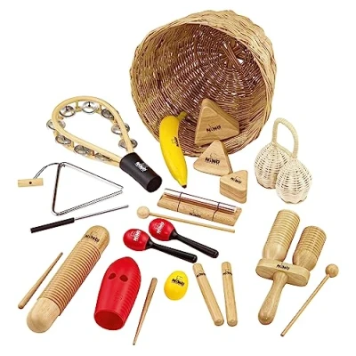 Abbildung von Nino Percussion NINOSET515 Sortiment fünfzehnteilig