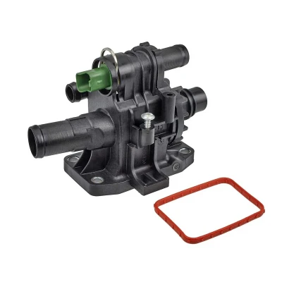 Abbildung von MEYLE 11 28 228 0007 Kühlwasserthermostat 83 mit Dichtung FORD: FIESTA 5, Focus 2 Schrägheck, Kombi, PEUGEOT: 207 206 Schrägheck