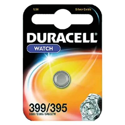 Abbildung von 3 x Duracell 399/395 SR927 mit Silberoxid (3 Blisterpackungen je 1 Batterie) Batterien