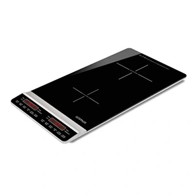 Abbildung von G3 Ferrari Dinamiko Deep, Schwarz, Arbeitsplatte, 29.5 cm, Zonen Induktionskochfeld, Glas, 2 Zone(n)