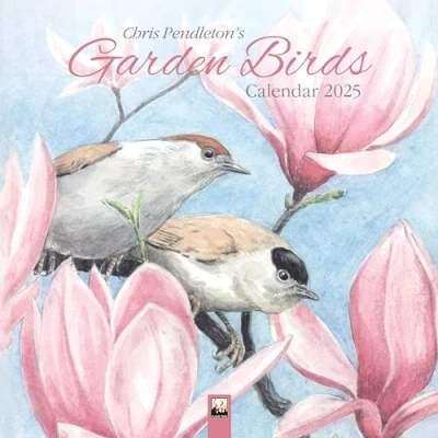 Abbildung von Chris Pendleton Garden Birds Wall Calendar 2025 (Art Calendar)