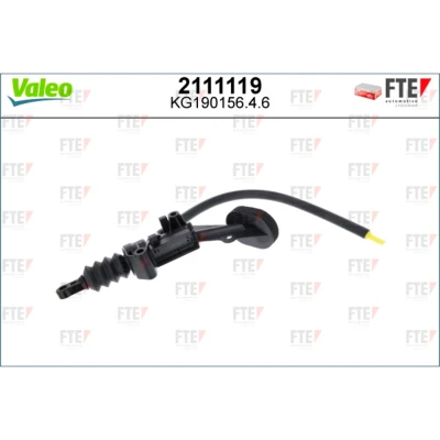 Abbildung von FTE 2111119 Kupplungsgeberzylinder für Linkslenker ohne Sensor FORD: Transit Custom V362 Kastenwagen, V363 Kastenwagen