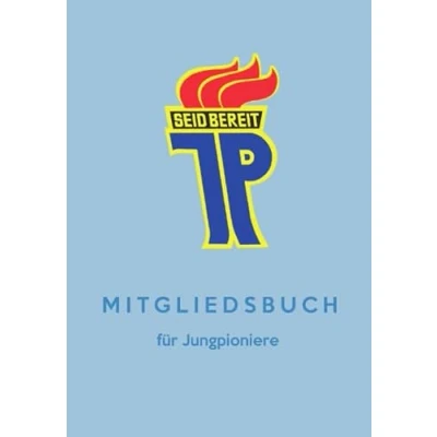 Abbildung von Mitgliedsbuch Für Jungpioniere: Ostalgie Notizbuch DIN A5 Liniert 110 Seiten
