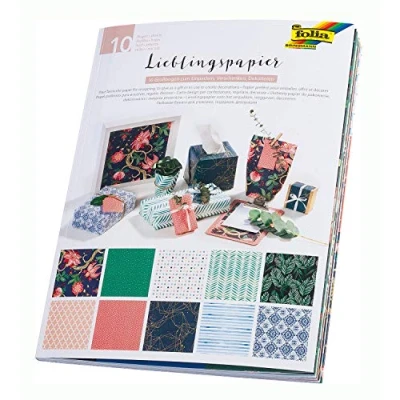 Abbildung von folia Geschenkpapier 50 cm x 70 mehrfarbig
