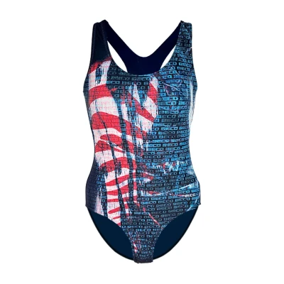 Abbildung von BECO the world of aquasports Badeanzug, Damen, Größe: 44, Blau bunt