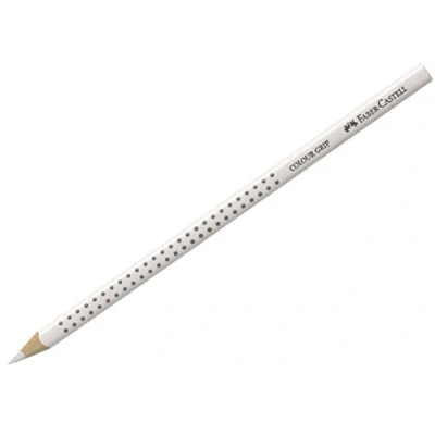 Abbildung von FABER CASTELL 112401 Buntstift 2001, Colour Grip, weiß, 1 Stück