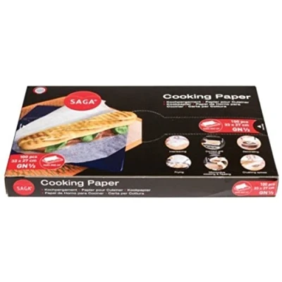 Abbildung von Saga GH038 Kochpergament 33 x 27 Cm Cooking Paper