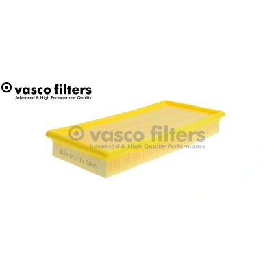 Abbildung von DAVID VASCO A128 Luftfilter 42 134 274 rechteckig Filtereinsatz VOLKSWAGEN: GOLF 1 Cabriolet, 1, Scirocco II, AUDI: 80 B2, B1 Limousine