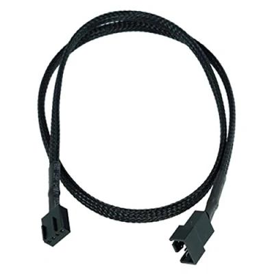 Abbildung von Phobya Elektro Kabel, 30 cm, 4 polig, PWM (männlich/weiblich, Schwarz)