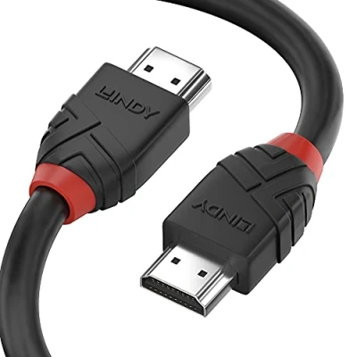 Abbildung von LINDY 36470 0.5m High Speed HDMI Kabel, Black Line